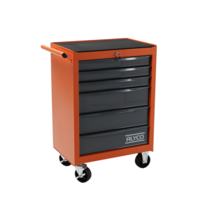 Carro de Ferramentas ALYCO Orange 6 Gavetas 250 kg 68x46x102 cm