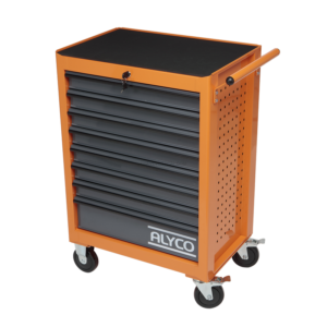 Carro de Ferramentas ALYCO Orange 8 Gavetas 300 kg
