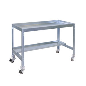 Contentor Metálico para Resíduos SIMONGARDEN DESK Móvel 1500X600 Galvanizado/Galvanizado – 915 x 1500 x 600 mm